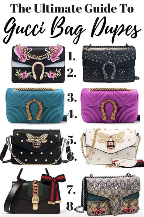 gucci handbag dupes|best gucci knockoff handbags.